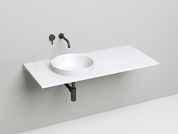 Раковина из искусственного камня Salini MAREA 1802203MF 42х42 полувстраиваемая цвет мультиколор Раковина из искусственного камня Salini MAREA 1802203MF 42х42 полувстраиваемая цвет мультиколор